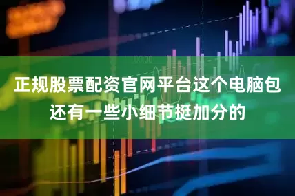 正规股票配资官网平台这个电脑包还有一些小细节挺加分的